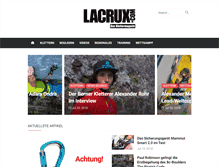 Tablet Screenshot of lacrux.com